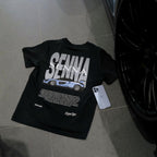 Senna Tribute Tee Black