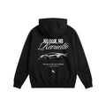 No Risk Heavyweight Cotton Hoodie Black