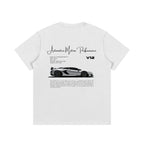 Automotive Motion Tee White