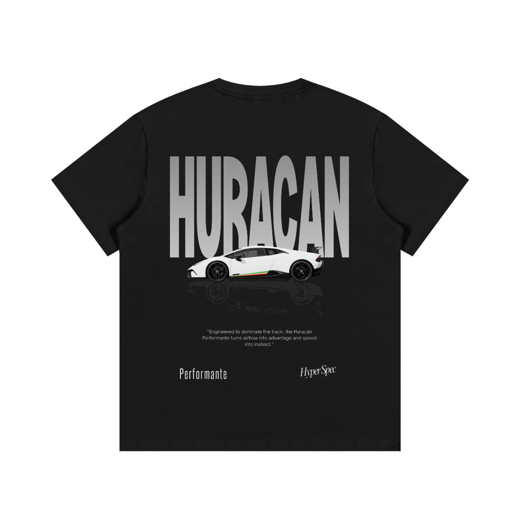 Perf Cotton Tee Black