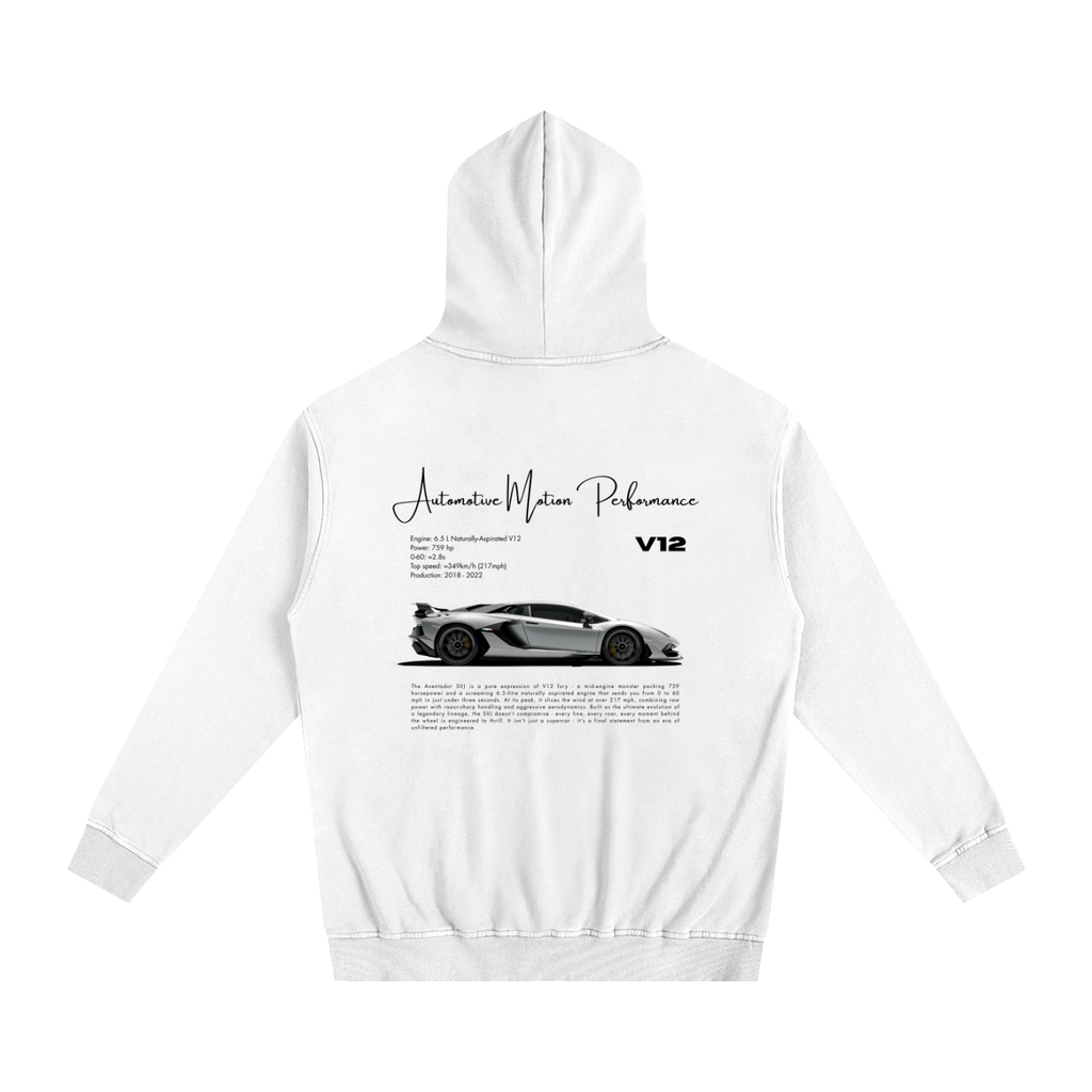 Automotive Motion Hoodie White