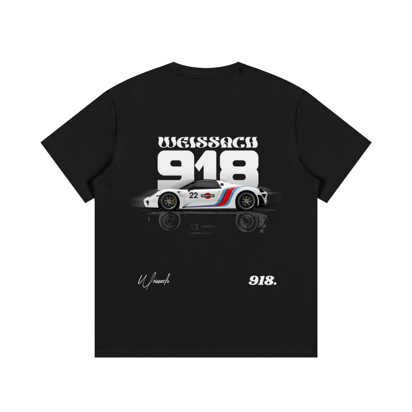 918 Cotton Tee Black