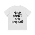 Need Money Cotton Tee White