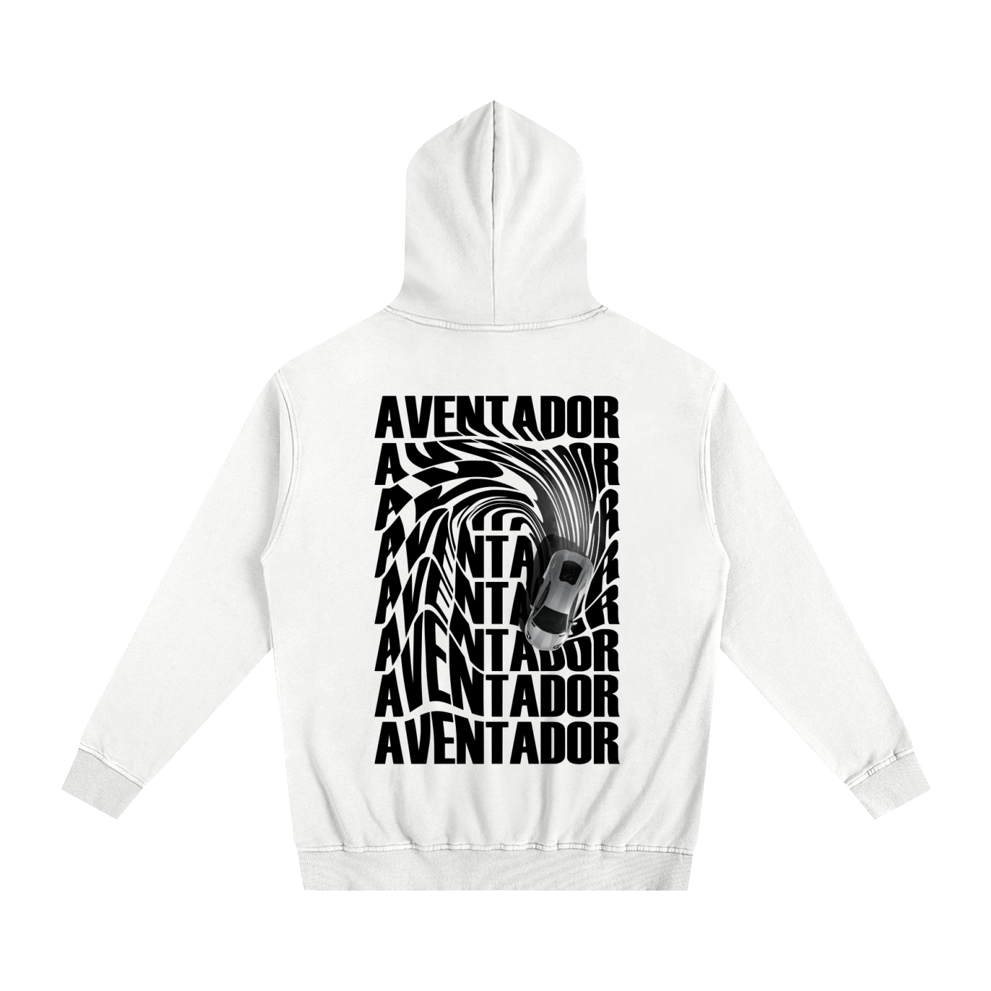 Aventador Heavyweight Cotton Hoodie White