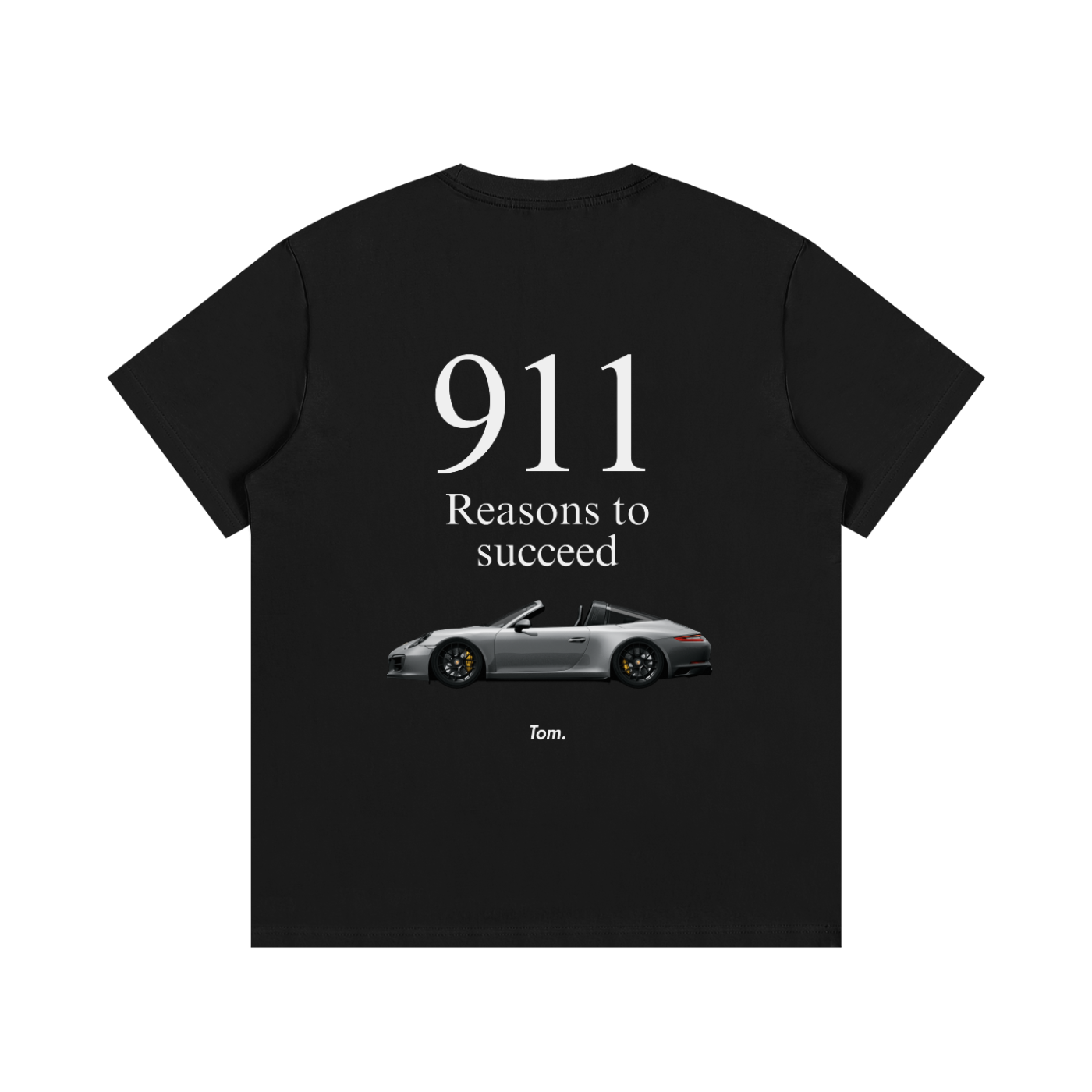 911 Reasons to Succeed Cotton Tee Black