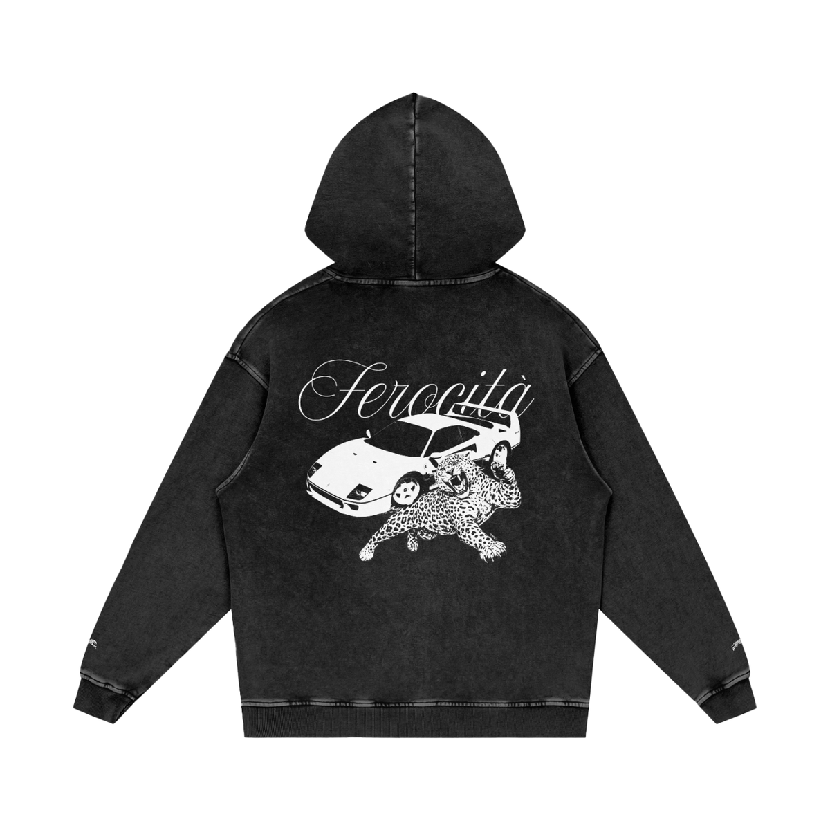 Ferocità Vintage Washed Hoodie