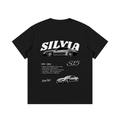 Silvia Cotton Tee Black