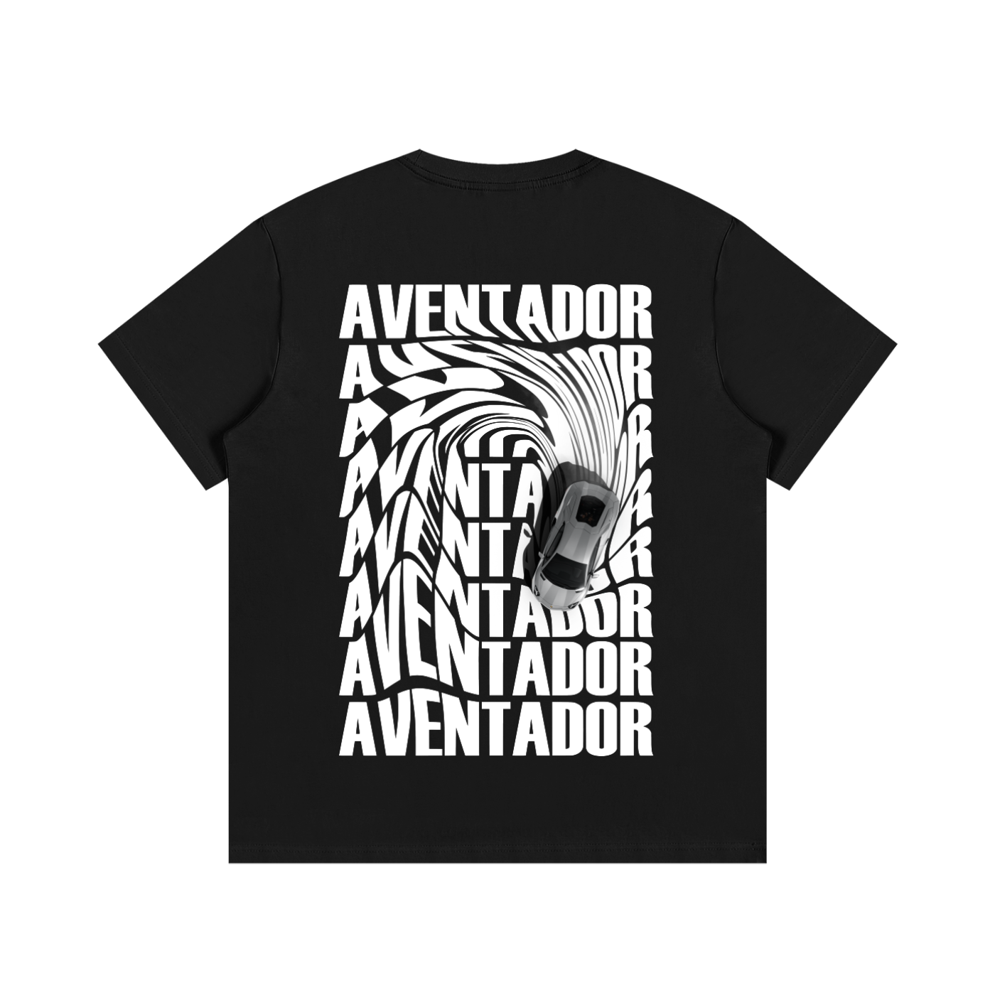 Aventador Cotton Tee Black