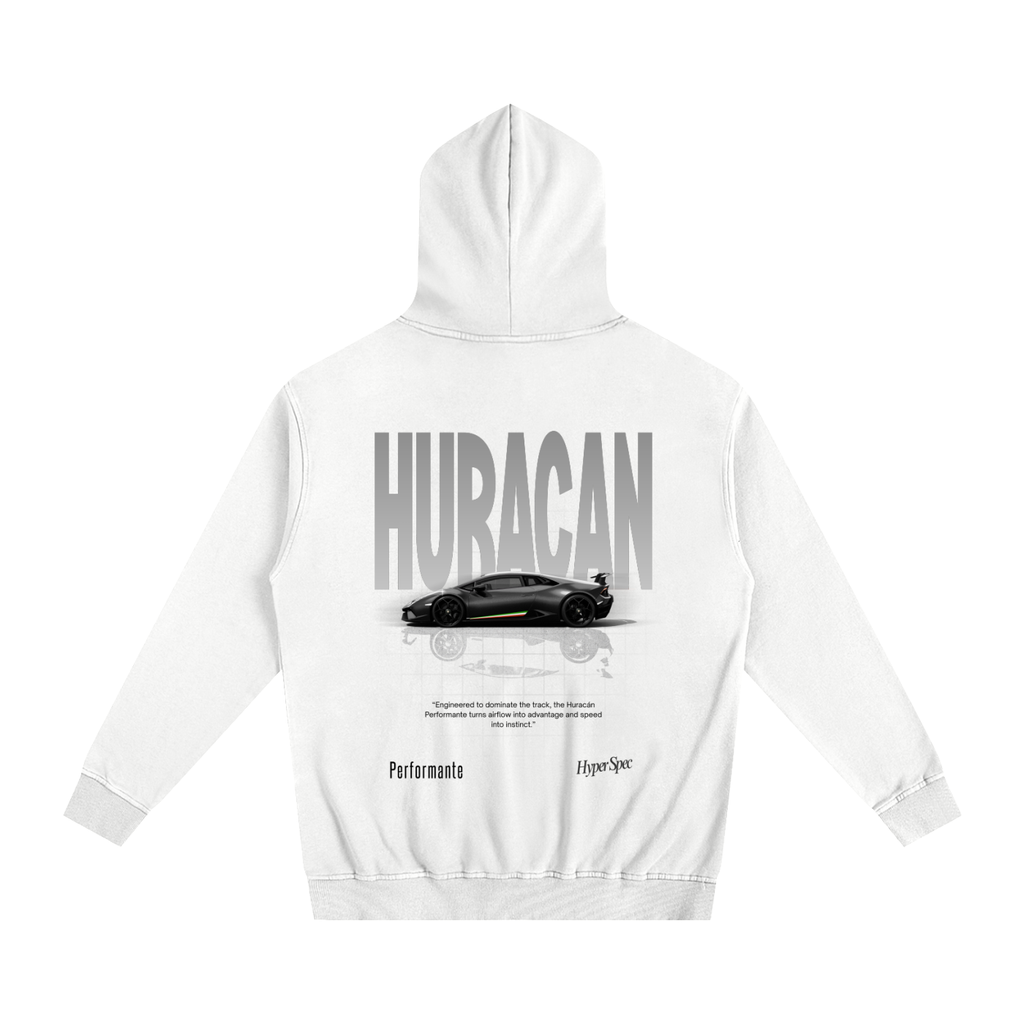 Perf Heavyweight Cotton Hoodie White