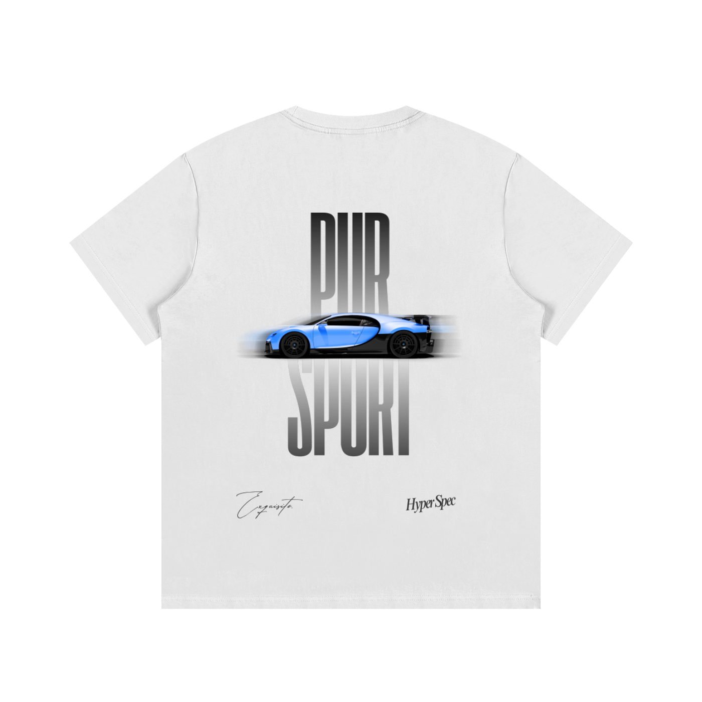 Pur Sport Cotton Tee White