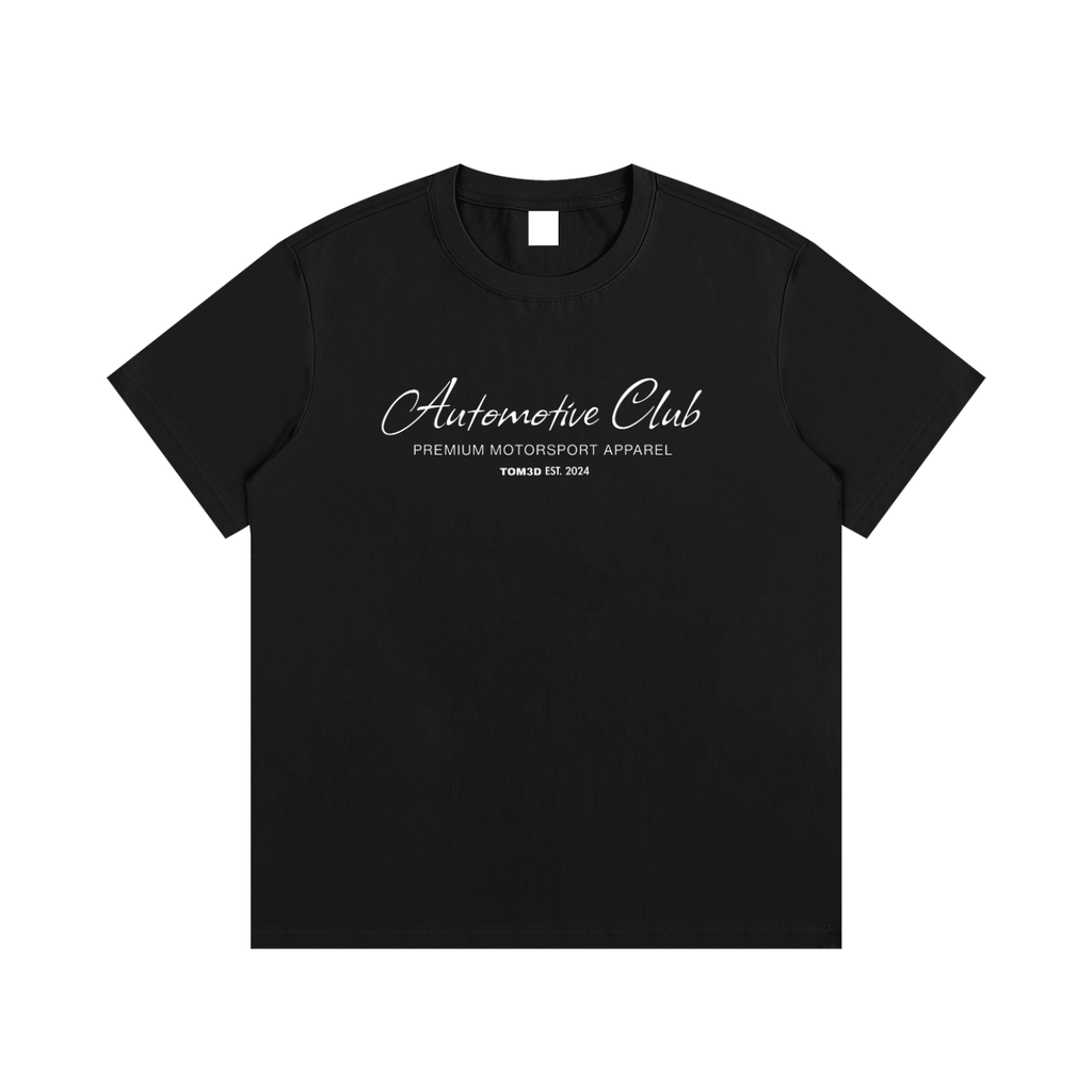 Automotive Modified Club Tee Black