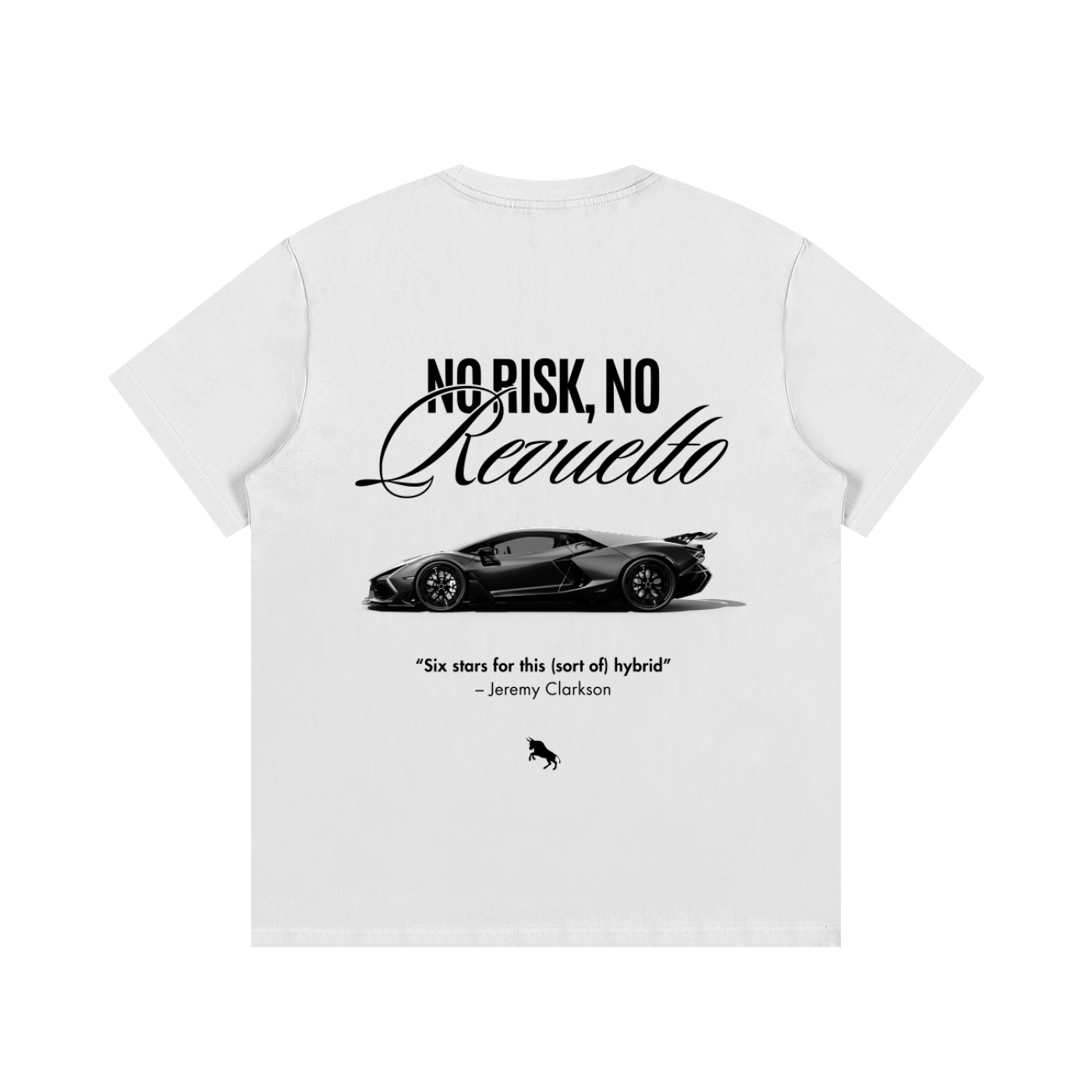 No Risk Cotton Tee White