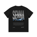 Senna Tribute Kids T-Shirt Black