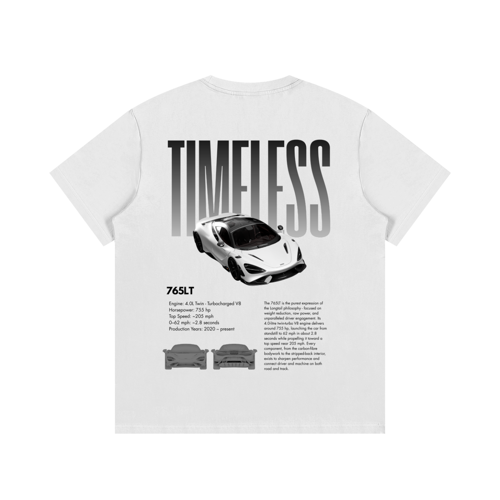 TIMELESS Cotton Tee White