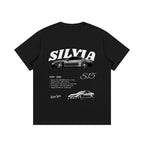 Silvia Cotton Kids T-Shirt Black
