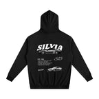 Silvia Heavyweight Cotton Hoodie Black