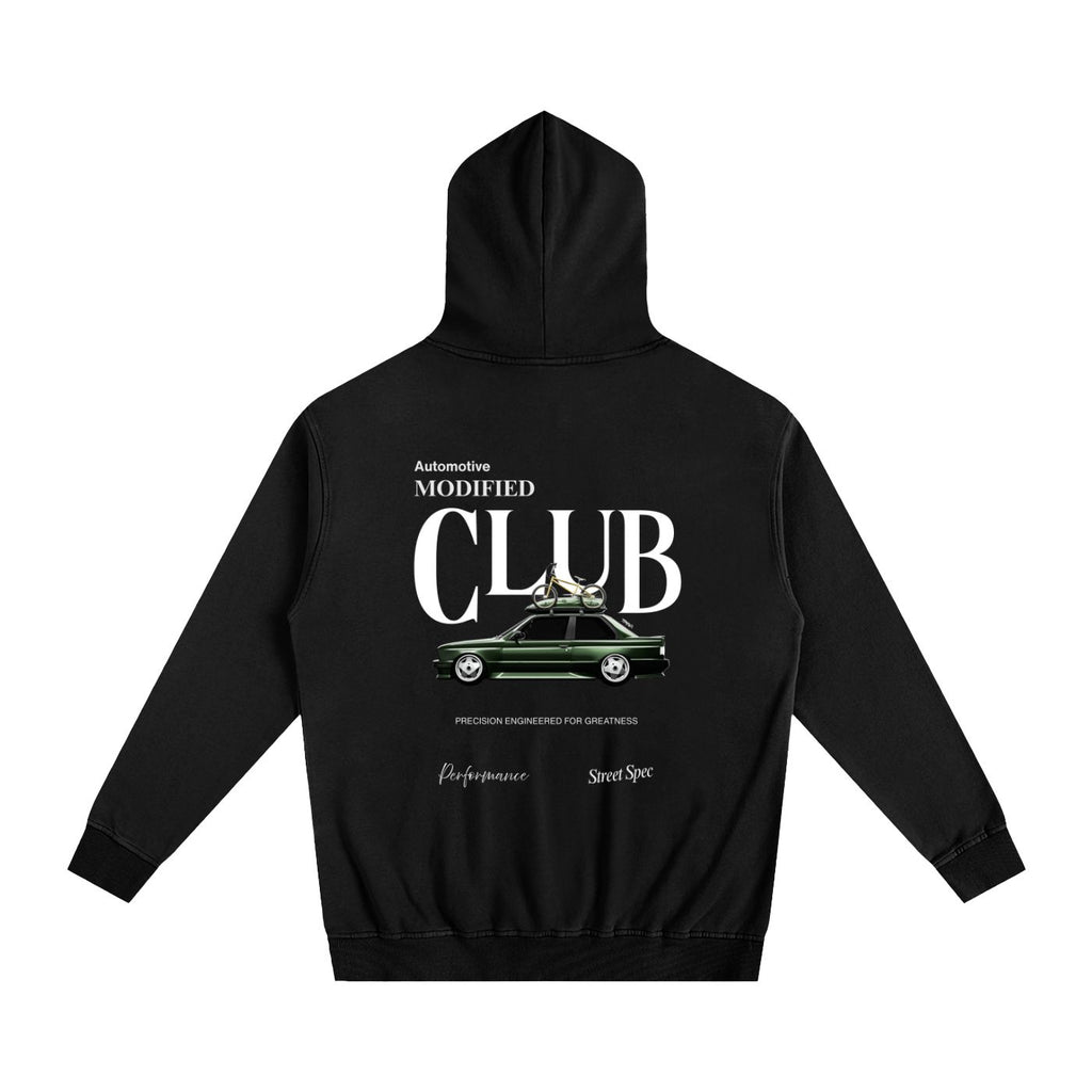 Automotive Modified Club Hoodie Black