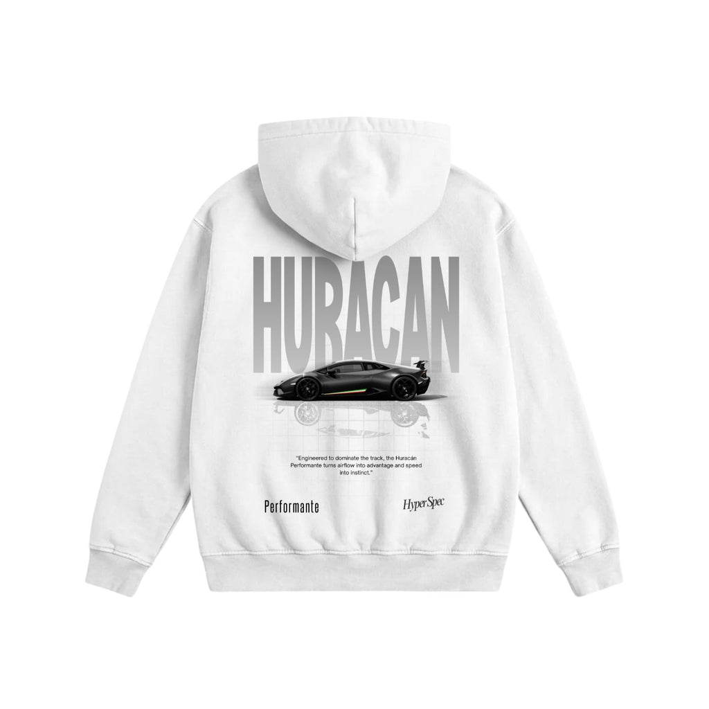 Perf Heavyweight Cotton Hoodie White