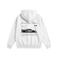 Automotive Motion Hoodie White