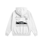 Automotive Motion Hoodie White