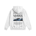Senna Tribute Hoodie White