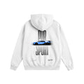 Pur Sport Heavyweight Cotton Hoodie White