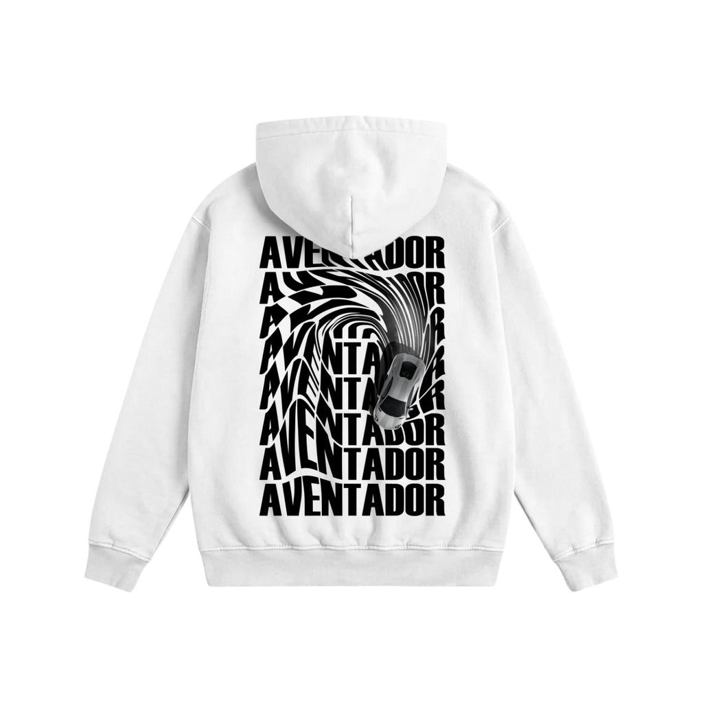 Aventador Tribute Hoodie White