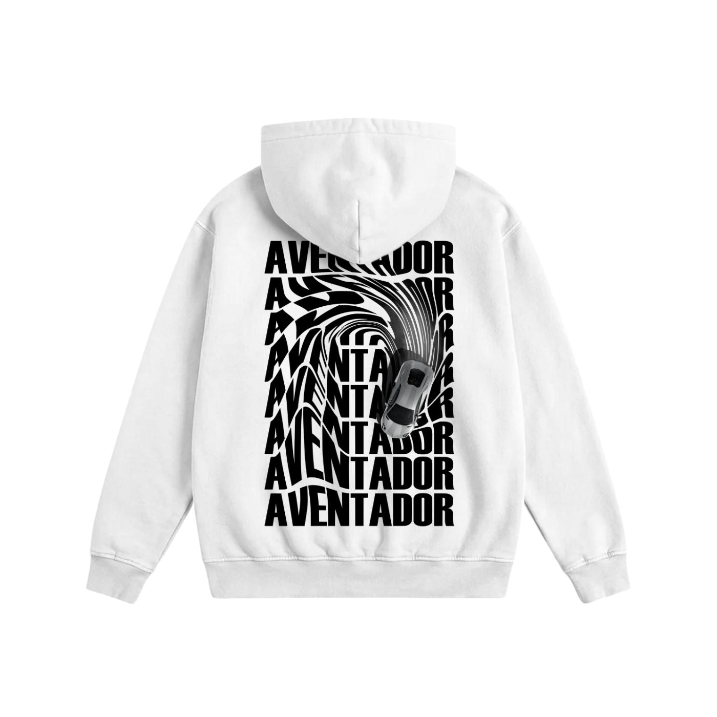 Aventador Tribute Hoodie White