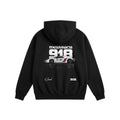 918 Heavyweight Cotton Hoodie Black