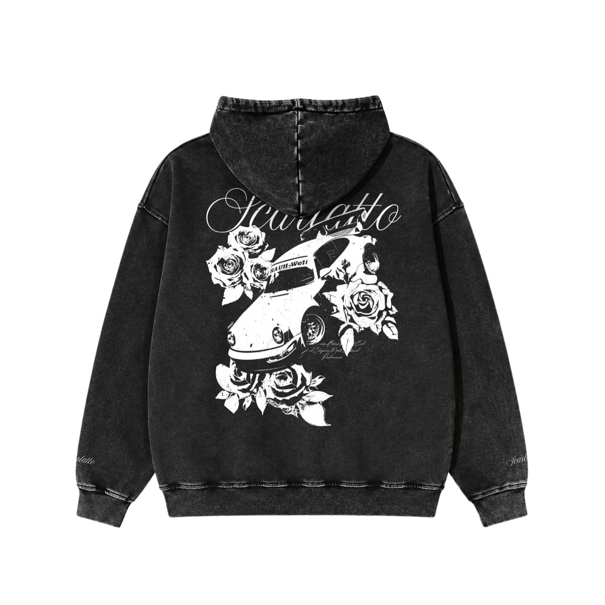 Scarlatto Vintage Washed Hoodie