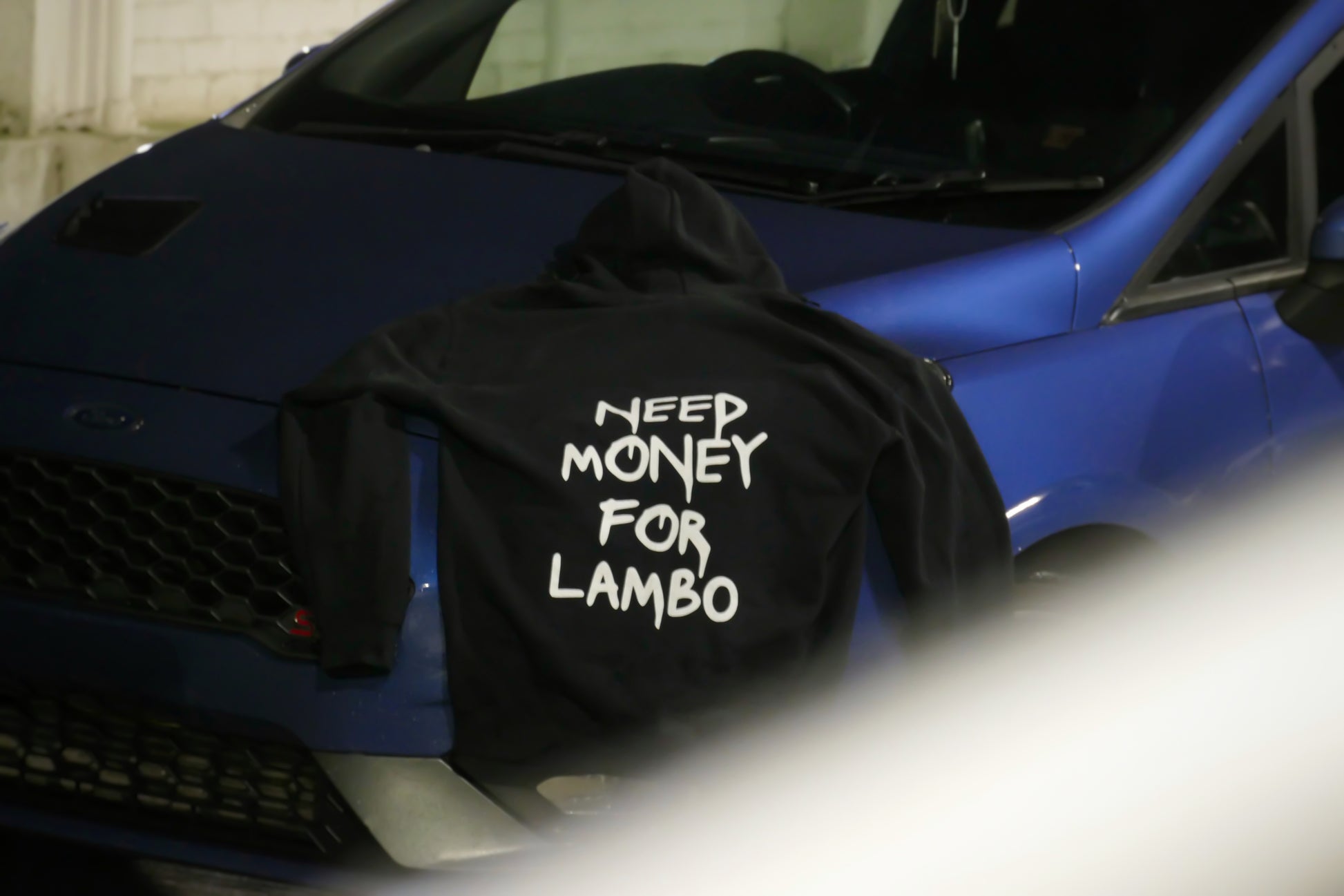 need money for lambo hoodie