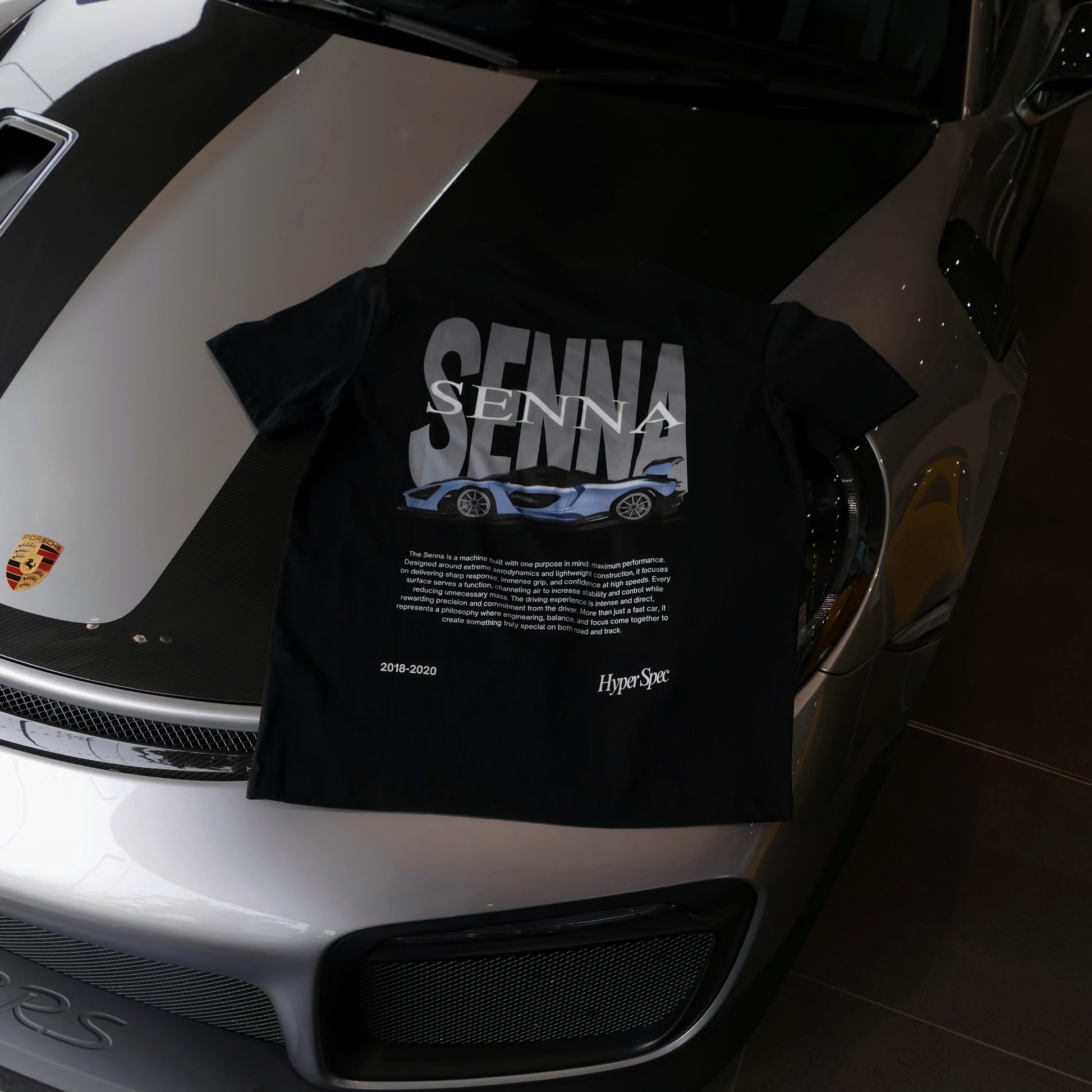 Senna Cotton Tee Black