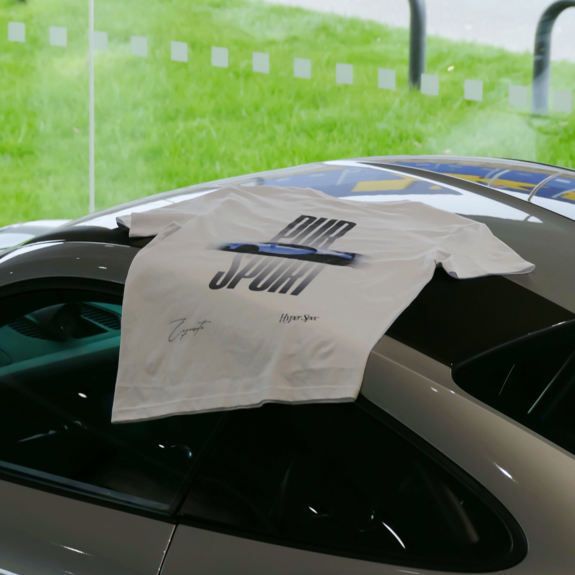 Pur Sport Cotton Tee White