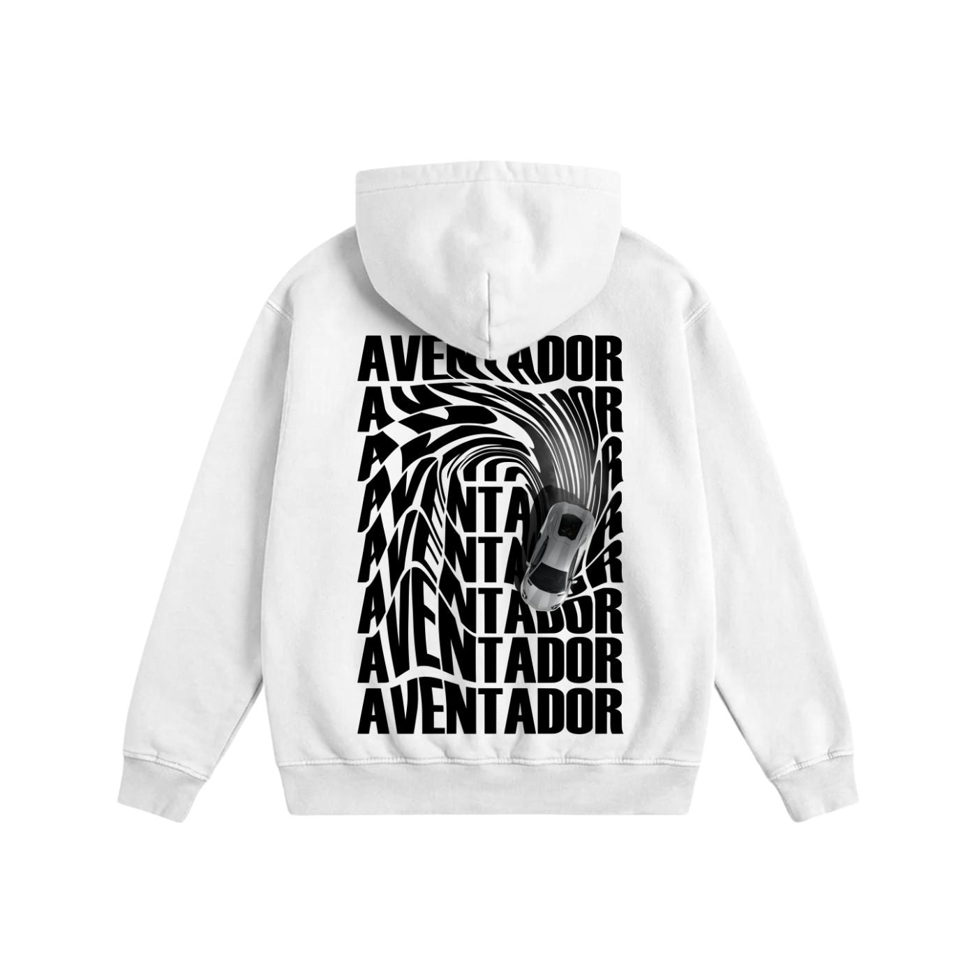 Aventador Heavyweight Cotton Hoodie White