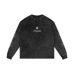 Vintage Wash Scarlatto Long Sleeve Tee
