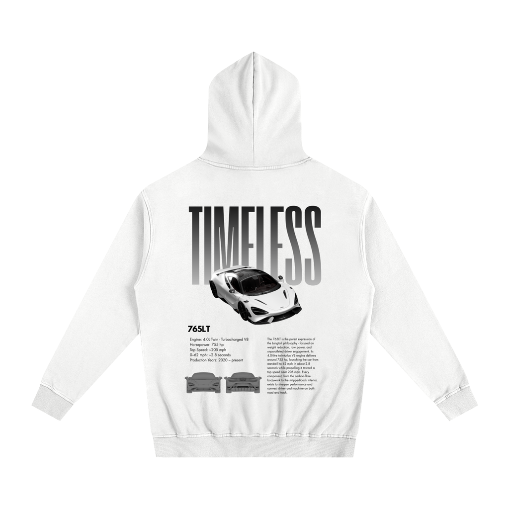 TIMELESS Heavyweight Cotton Hoodie White
