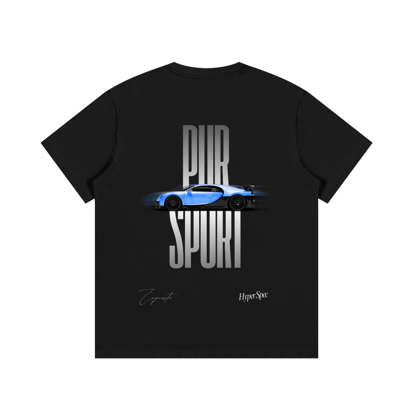 Pur Sport Cotton Tee Black