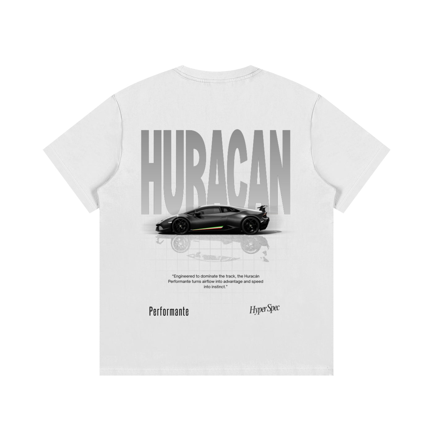Perf Cotton Tee White
