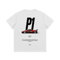 P1 Tribute Cotton Tee White