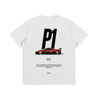 P1 Tribute Cotton Tee White