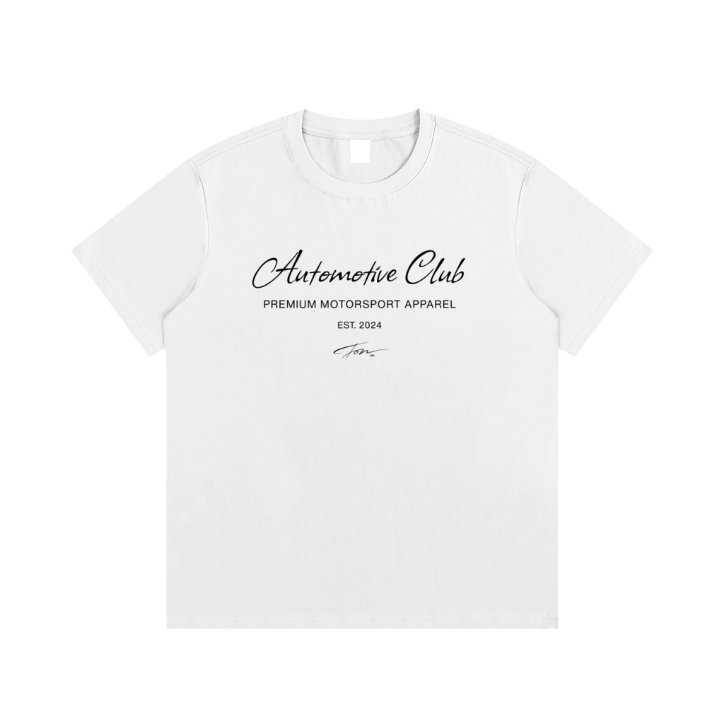All I Need is a Lot of Cars Tee White