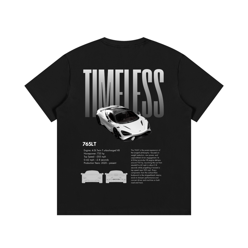 TIMELESS Cotton Tee Black