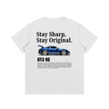 Stay Sharp, Stay Original Tee White
