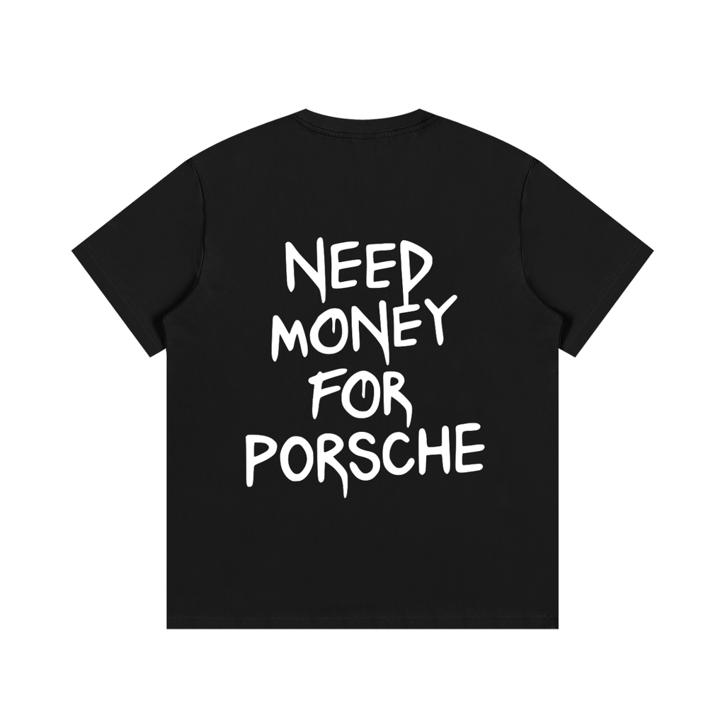 Need Money Cotton Tee Black