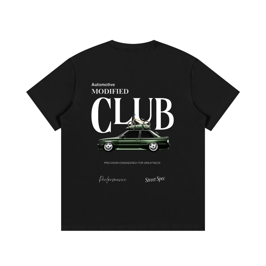 Automotive Modified Club Tee Black