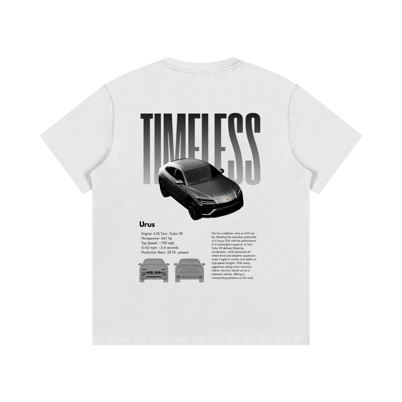 (Urus) TIMELESS Cotton Tee (white)