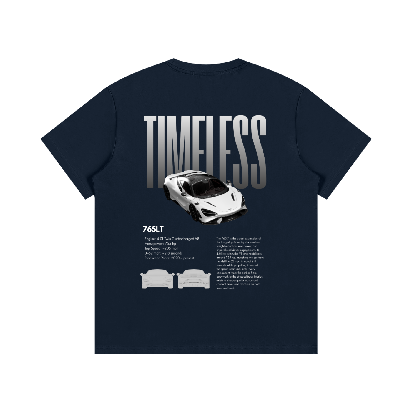 (765lt) TIMELESS Cotton Tee